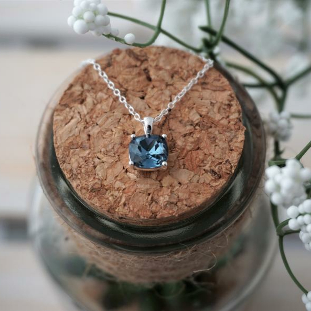 Swarovski®Square Necklace